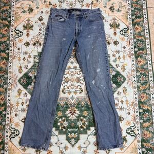 DKNY Jeans Vintage Light Wash Denim Pants‎ Distressed Size 8